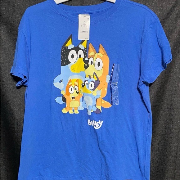 Tops - Family Graphic Tee for Kids - Blue